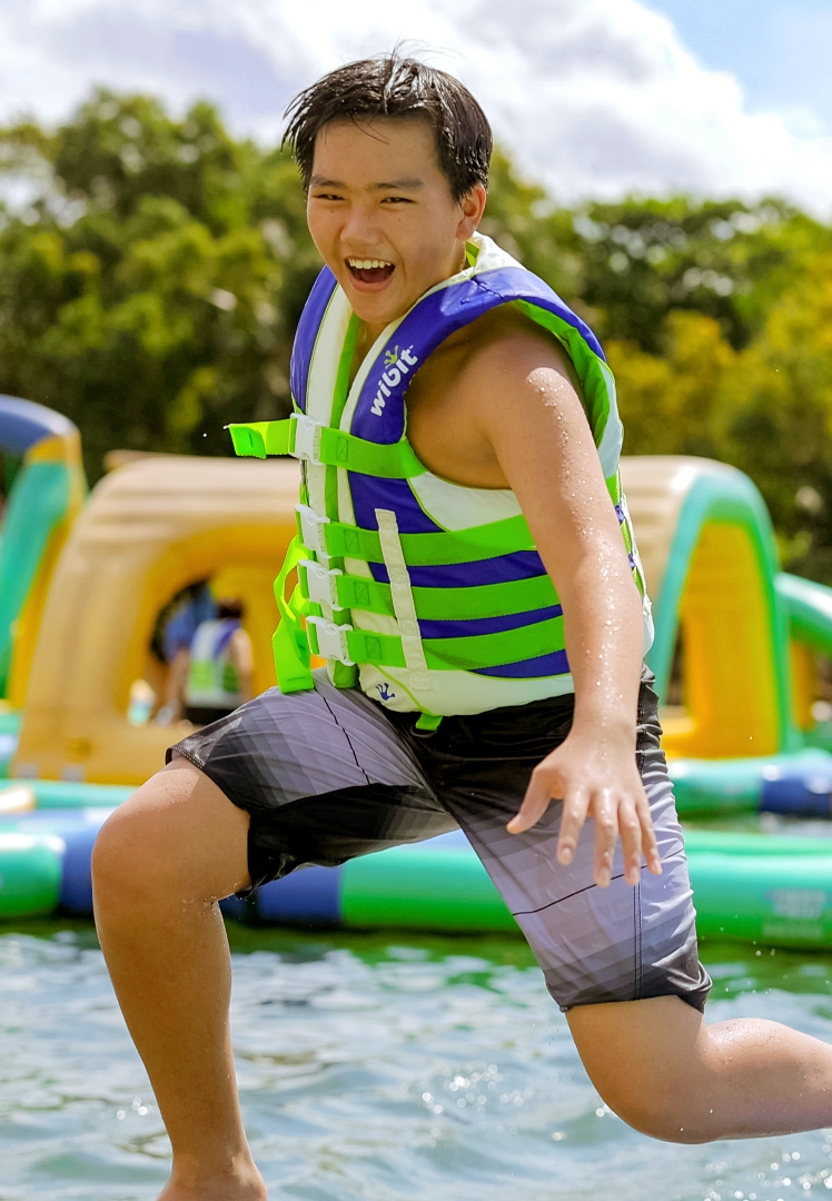 Water adventure for 6 years old and above