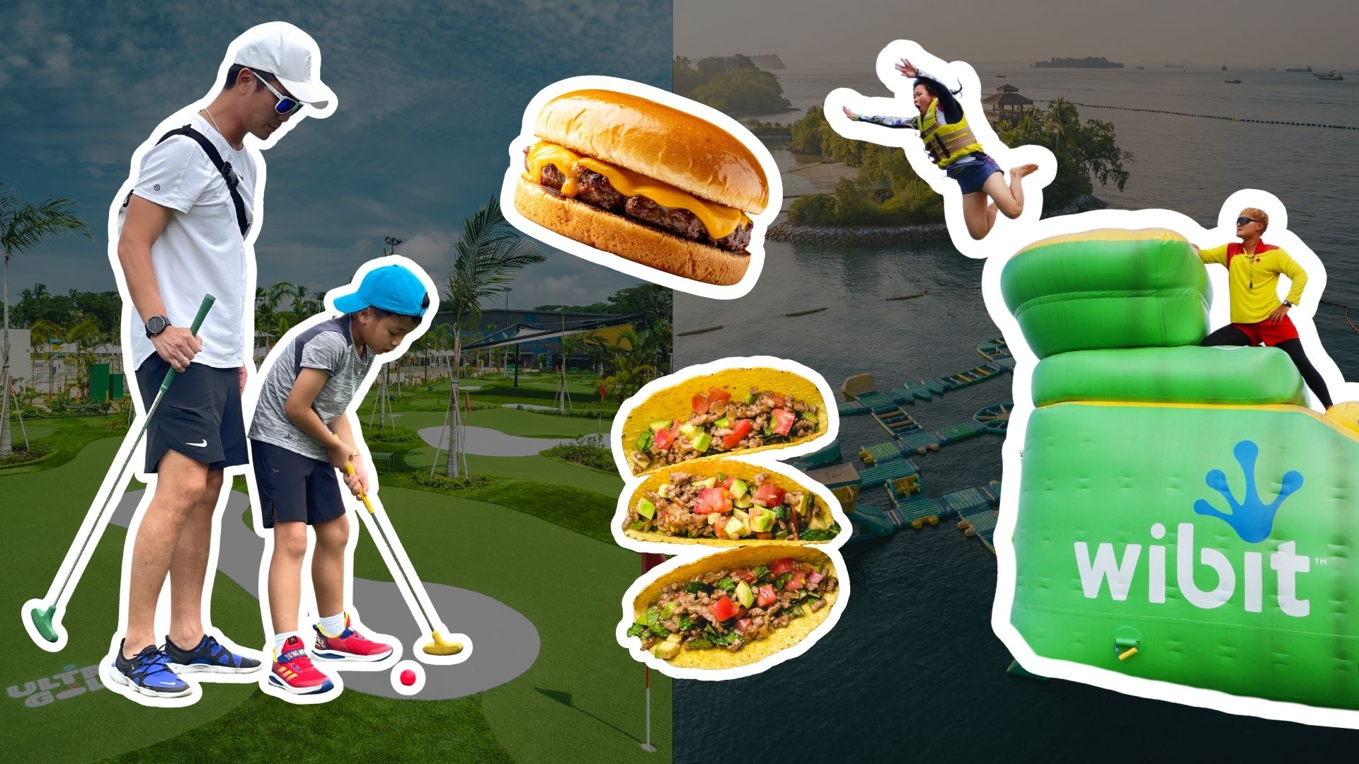 HydroDash and UltraGolf Play and Dine Bundles