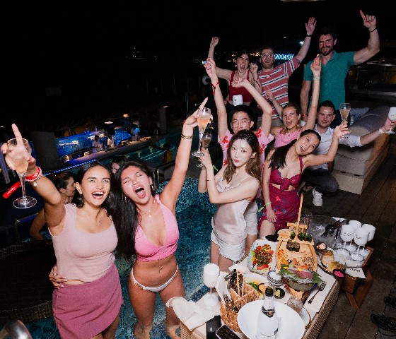 Elevate your celebration with vibrant vibes, day or night