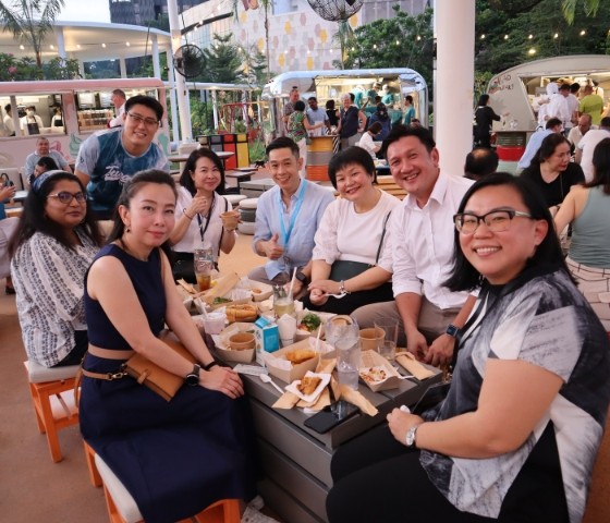 Turn up the flavour at your celebration with epic eats by the beach