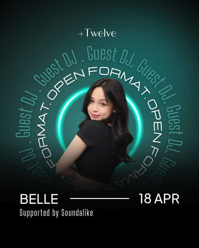 Guest DJ @djbelle_ on the decks with open format, crowd favourites, and unexpected drops on 18 April. With @djsoundalike on support, you already know it’s going to be great.

#plustwelvesg #thepalawansentosa #bestbeachclub #sentosa #guestdj