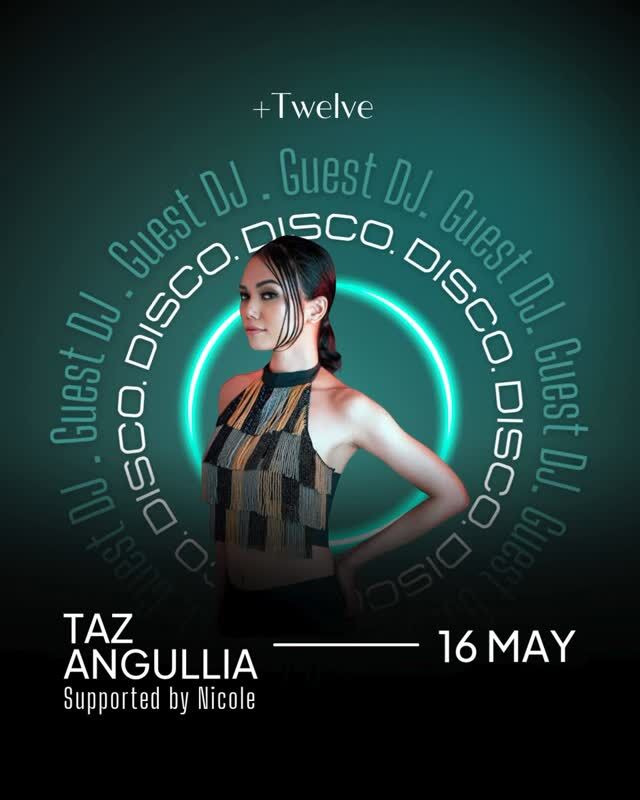 Disco is calling on 16 May. Guest DJ @tazangullia spins pure funky grooves and classic dancefloor hits, with @nnicolelim keeping the energy locked in for the night.

Book your spots via link in bio.

#plustwelvesg #thepalawansentosa #bestbeachclub #sentosa #guestdj