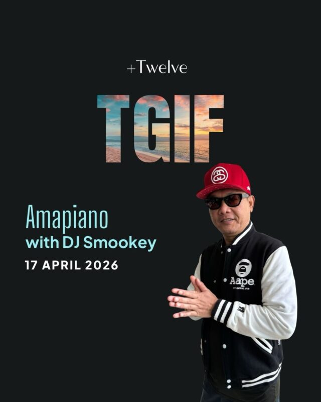 DJ @djsmookey is serving smooth Amapiano vibes and addictive beats on 17 April —your TGIF soundtrack starts here. Let’s get lost in the rhythms.

Book via link in bio.

#plustwelvesg #thepalawansentosa #bestbeachclub #sentosa #plustwelveTGIF