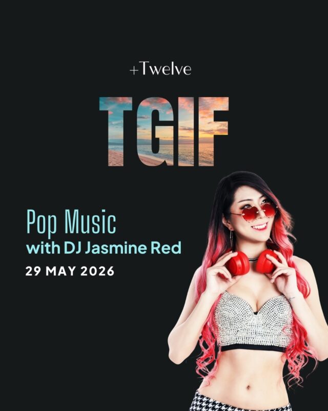 Ease into the weekend? Not quite. 🔥 DJ @djjasminered is serving pop anthems, big drops, and crowd favourites on 29 May to get the great vibes going.

Book via link in bio.

#plustwelvesg #thepalawansentosa #bestbeachclub #sentosa #plustwelveTGIF