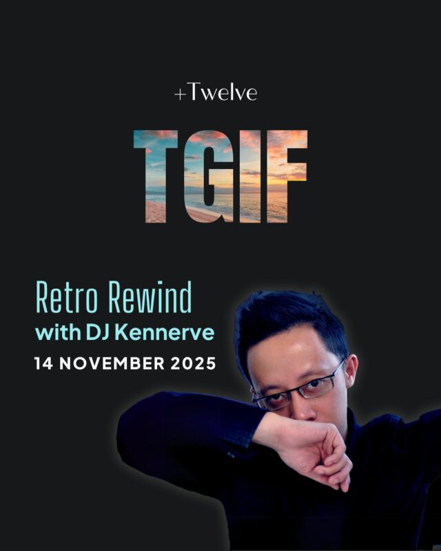 Retro Rewind is taking over this TGIF! From familiar grooves to old-school hits, DJ @kennerve drops tracks that defined an era.

Book via link in bio.

#plustwelvesg #thepalawansentosa #beachclub #bestbeachclub #sentosa #TGIF #plustwelveTGIF