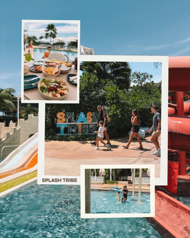 💦 More time, more splashes, more family fun!🌴 

Enjoy unlimited playtime at Splash Tribe from Monday to Friday. Let the kids play to their heart's content while parents unwind with great food by the pool 💛🍴😋

#thepalawansentosa #splashtribesg #sentosa