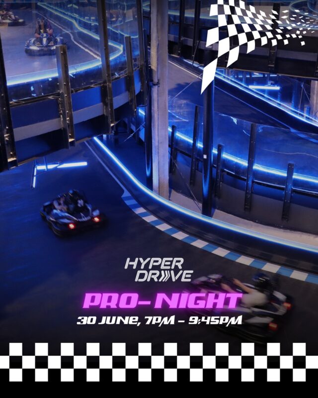 𝐇𝐲𝐩𝐞𝐫𝐃𝐫𝐢𝐯𝐞 𝐏𝐫𝐨-𝐍𝐢𝐠𝐡𝐭 𝐫𝐞𝐭𝐮𝐫𝐧𝐬 ⚡

An exclusive showdown for racers, happening on:

Tuesday, 30 June 2026 – 7pm to 9:45pm
Tuesday, 21 July 2026 – 7pm to 9:45pm
Tuesday, 18 August 2026 – 7pm to 9:45pm

Open to racers that clocks 𝟑𝟔 𝐬𝐞𝐜𝐨𝐧𝐝𝐬 𝐨𝐫 𝐟𝐚𝐬𝐭𝐞𝐫. Step onto the grid with the fastest and show us what you’ve got! Limited availability so faster register your interest now via the link in our bio. 😉

#thepalawansentosa #hyperdrivesg #gokarting #racing #sentosa