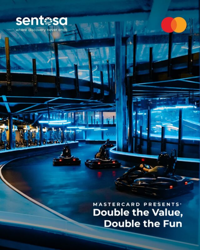 📢 𝐃𝐨𝐧’𝐭 𝐌𝐢𝐬𝐬 𝐎𝐮𝐭 – 𝐎𝐟𝐟𝐞𝐫 𝐄𝐧𝐝𝐬 𝟑𝟏 𝐌𝐚𝐫𝐜𝐡 𝟐𝟎𝟐𝟔!

Team up and turn up the fun! Enjoy 1-for-1 at HyperDrive, UltraGolf, and HydroDash - more fun, more laughter, more memories!

Terms & Conditions:
-Valid for onsite purchases only
-Not applicable on weekends and public holidays
-Limited quantities available, while stocks last
-Payment must be made with a Mastercard credit or debit card
-Other T&Cs apply
 
#thepalawansentosa #hyperdrivesg #ultragolfsg #hydrodashsg #sentosa