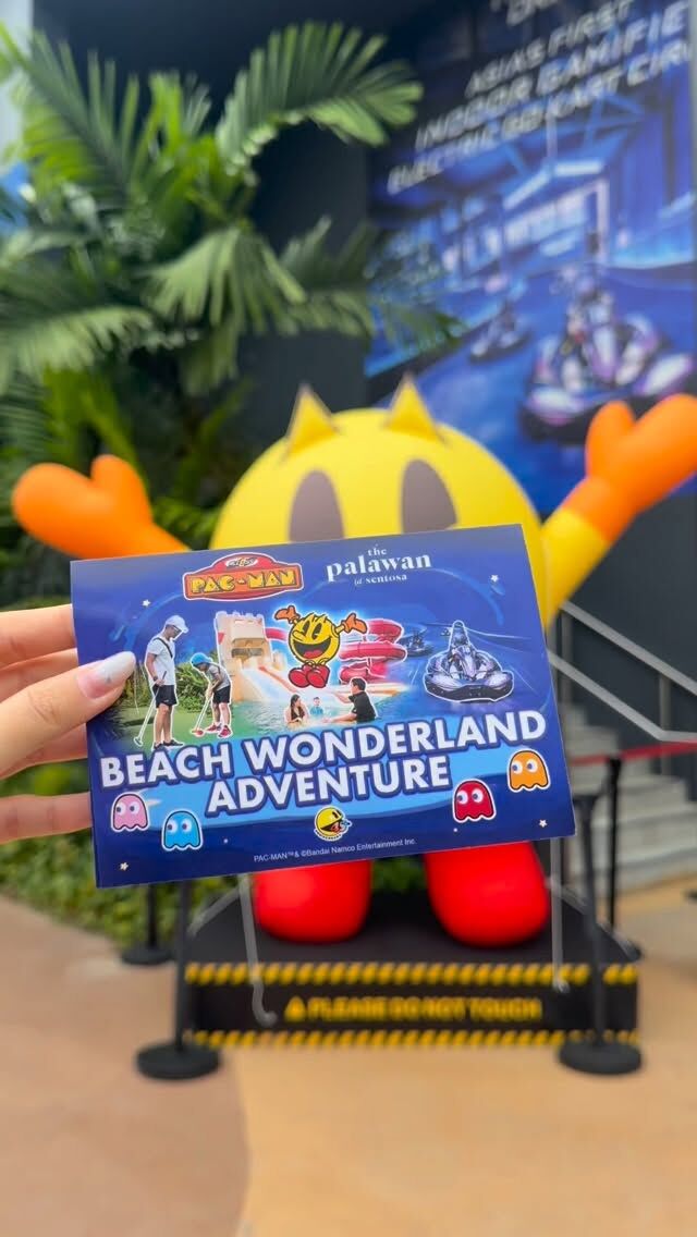 ⏳ Last call - Final Weekend! ✨

Complete our Beach Wonderland Adventure Stamp Card activity by 11 January 2026 and walk away with The Palawan @ Sentosa S$20 voucher and a free play at life-sized PAC-MAN maze! 
​
1️⃣ Collect stamp card from The Palawan @ Sentosa​
2️⃣ Complete tasks at the respective venues ​
3️⃣ Receive your completion stamps​
4️⃣ Collect 4 and 8 stamps for attractive rewards!​
​
👉 Learn more now via link in bio! 

#thepalawansentosa #sentosa