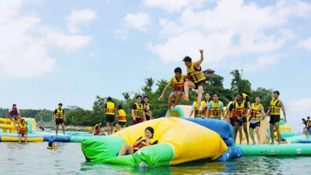 HydroDash is back in action! 🤩

Get ready for adrenaline-pumping fun on the water — dash, slide, leap, and repeat all day long! 💦

#hydrodashsg #thepalawansentosa #sentosa