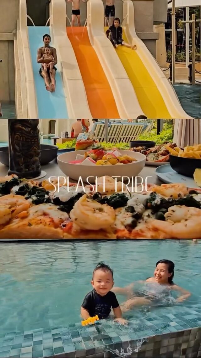 Good food, splash-tastic moments, and time spent together – this is what the perfect family weekend looks like at Splash Tribe💙💦​
​
👉 Book your visit via the link in bio!​

#thepalawansentosa #splashtribesg #sentosa
